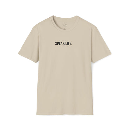 SPEAK LIFE. SOFT TEE