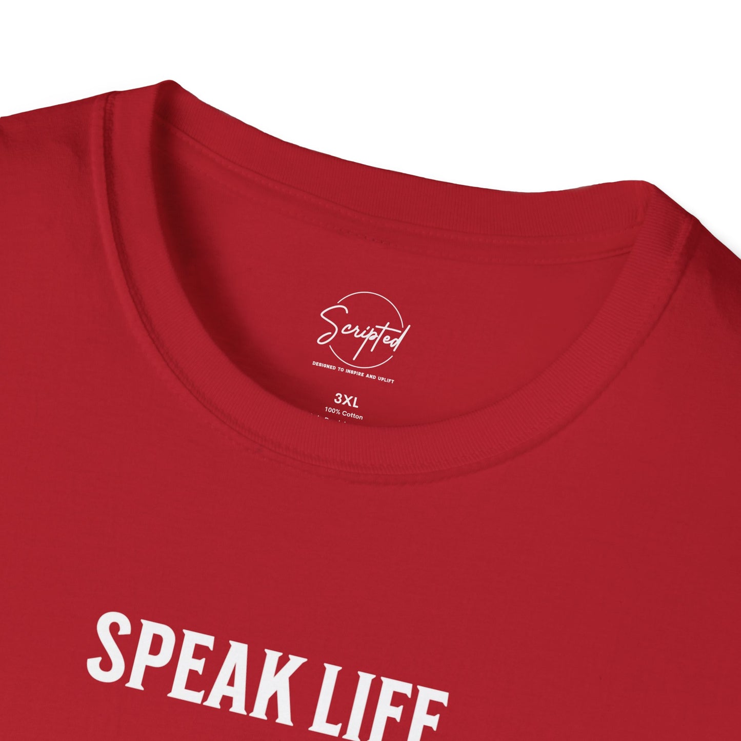 SPEAK LIFE. SOFT TEE