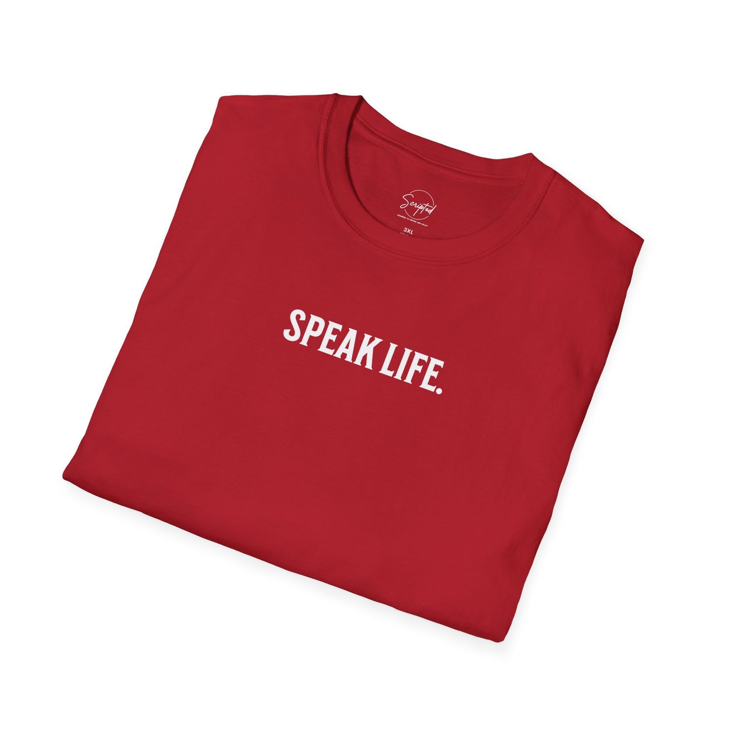 SPEAK LIFE. SOFT TEE