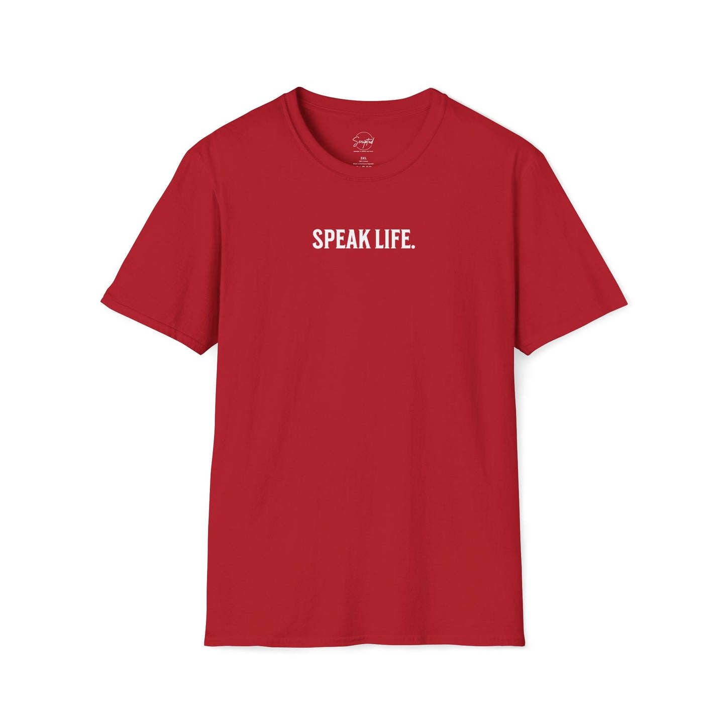 SPEAK LIFE. SOFT TEE