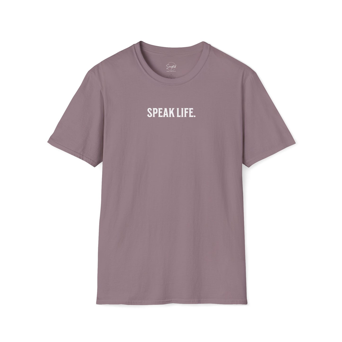 SPEAK LIFE. SOFT TEE