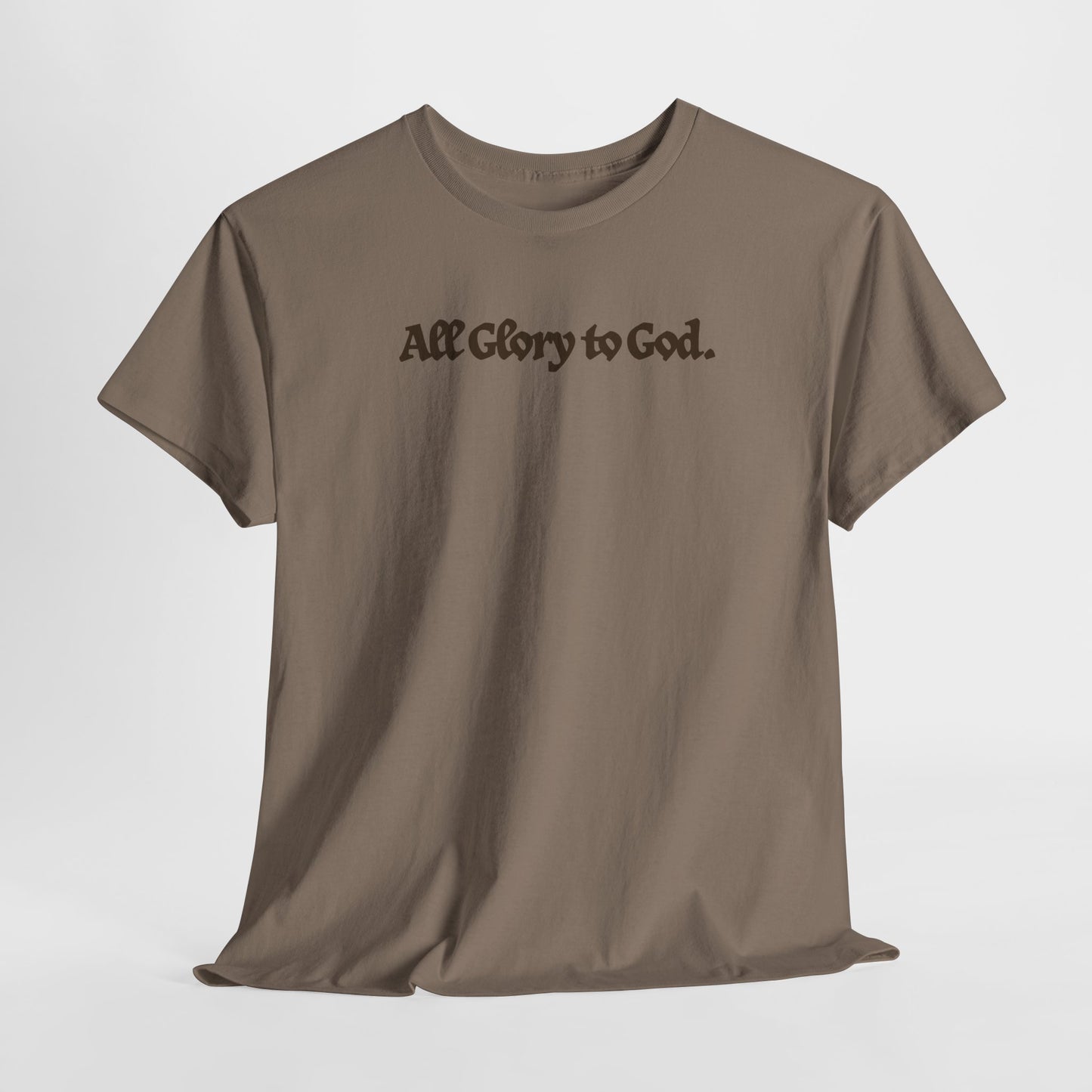 ALL GLORY TO GOD. TEE