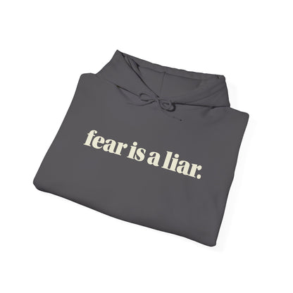 FEAR IS A LIAR. HOODIE