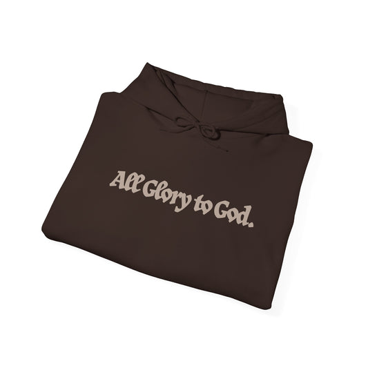 ALL GLORY TO GOD. HOODIE