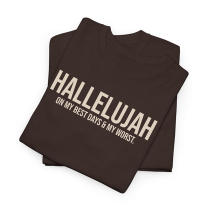 HALLELUJAH. TEE