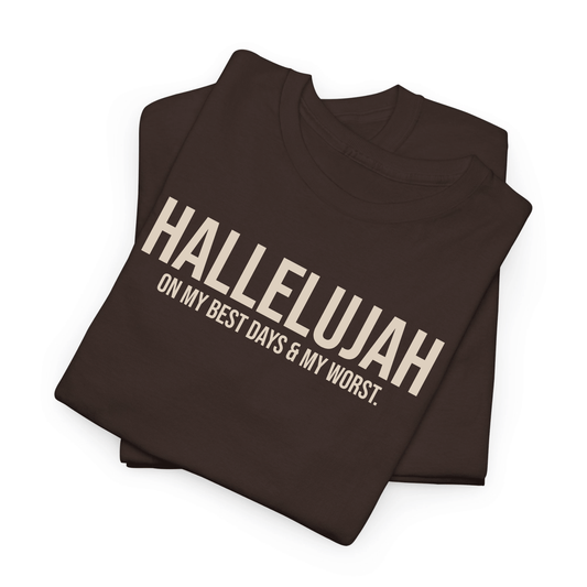HALLELUJAH. TEE